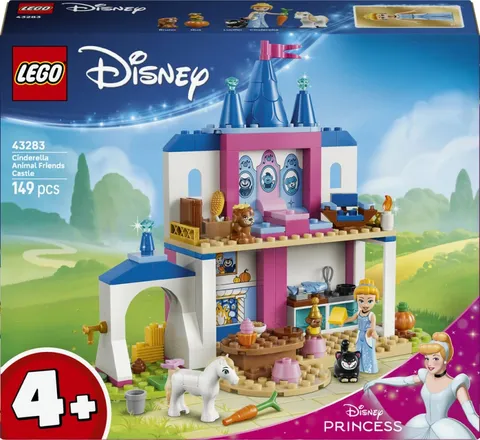 LEGO Disney Princess Cinderella Animal Friends Castle 43283 Building Toy Set New