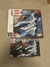 LEGO STAR WARS 9525 Pre Vizsla’s Mandalorian Fighter box and manual no pieces