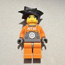 LEGO Minifigure Gate Guard, 2006 Nightwing Hair Real Lego