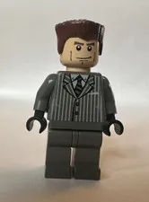 Lego Spider-Man 2 Minifigure Harry Osborn Gray Suit - 4857 Doc Ock's Fusion Lab