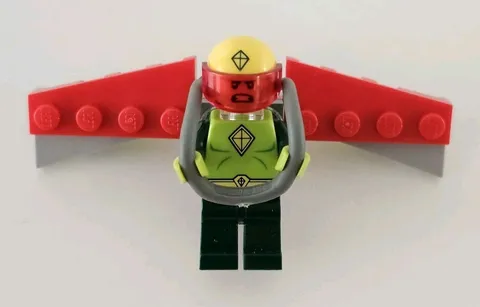 Lego DC Super Heroes Batman Kite Man Minifig Minifigure 