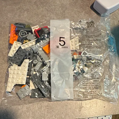LEGO Bulk Lot Mixed Bricks Pieces & Parts, Multicolor Plastic in Polybag