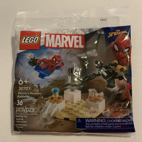 Lego Marvel Spider-Man Venoms Museum Robbery 30707 Polybag New Sealed