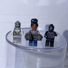 Lego Black Panther Shuri Chitauri Minifigure Only Lot Marvel Dragon Flyer 76186