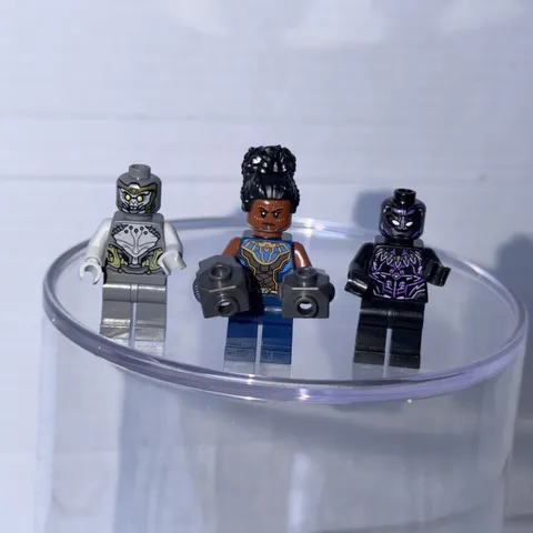 Lego Black Panther Shuri Chitauri Minifigure Only Lot Marvel Dragon Flyer 76186