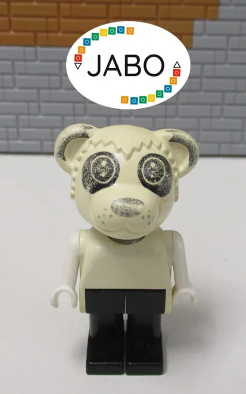 (E5/1) Lego Fabuland Figure fab10b Patrick Panda 3710