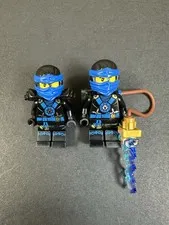 Lego Ninjago Deepstone Possession Jay Minifigure njo0152 Lot Of 2!