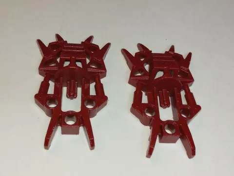 2 Bionicle Lego 53542 Foot Toa Inika Clawed Dark Red Genuine Lego retired Hero