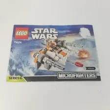 Lego Star Wars Microfighters #75074 Snowspeeder Instruction Manual