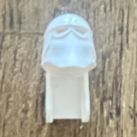 LEGO White Minifigure Headgear Helmet Piece 1pc Plastic Part