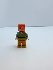 Lego Minecraft Alex Pearl Gold Legs Minifigure min047