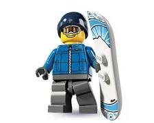 LEGO Minifigures Series 5 Snowboarder Guy 8805 - NEW Factory Sealed