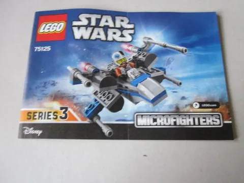 Lego Building Instructions Instruction Star Wars 75125 Micro Fighters Series 3