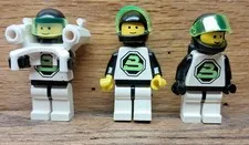 LEGO Blacktron Minifigure Lot Of 3