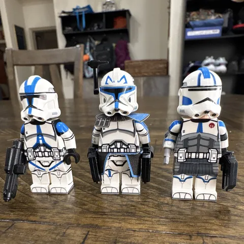 LEGO Star Wars Clone Army Customs 501st LOT 3