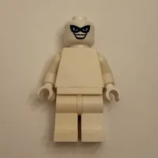 Lego brand head with custom UV print