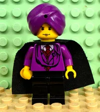 Lego Harry Potter Professor Quirrell 2001 Set 4702 Double Yellow Face