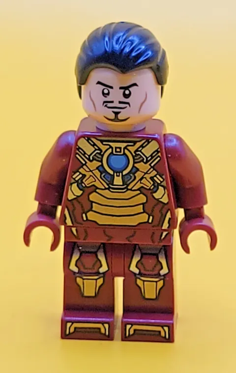 LEGO Marvel Iron Man Mark 17 Minifigure Heartbreaker Armor Incomplete (As Found)