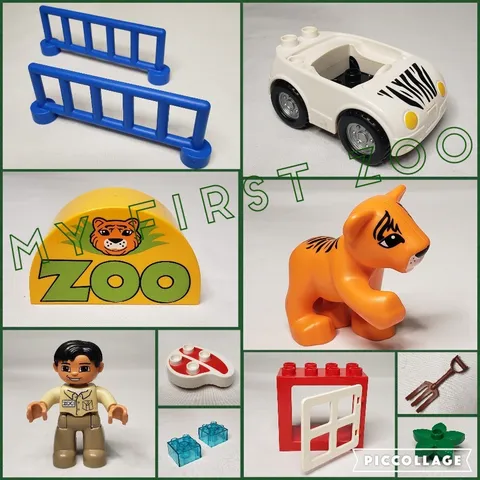 LEGO DUPLO 'MY FIRST ZOO' #6136 Replacement Parts Figures **YOUR CHOICE**