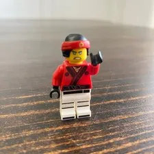 LEGO Ninjago Kai Minifigure Training Gi Legacy Red White njo492