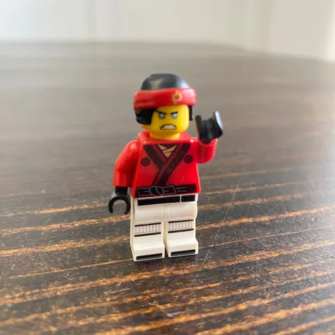 LEGO Ninjago Kai Minifigure Training Gi Legacy Red White njo492