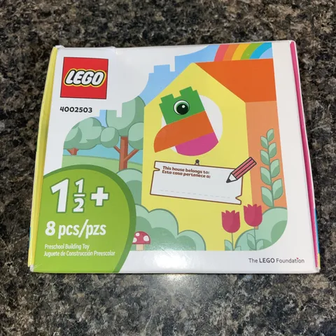 Lego Duplo 4002503 Preschool Shake It Box Birdhouse w/ Bird New