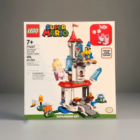 LEGO Super Mario: Cat Peach Suit and Frozen Tower (71407)