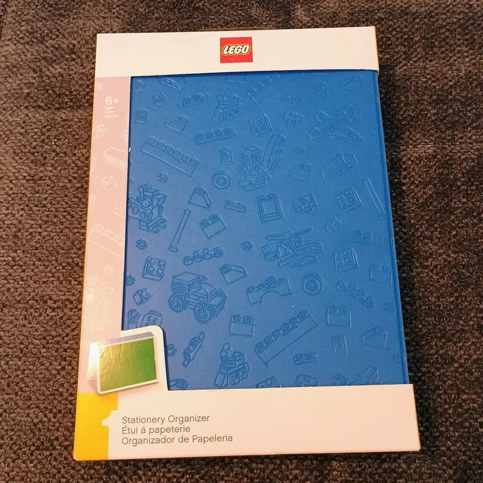 LEGO 51501 blue Stationery Organizer Case Pencil Box New