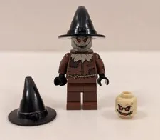 LEGO Batman Scarecrow 7785 7786 70913 Glow in The Dark Head Minifigure