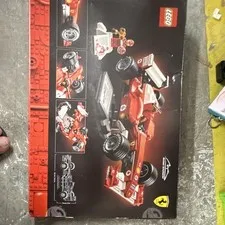Lego Icons Ferrari F2004 Michael Schumacher F1 Car Model Building Set 11375 New