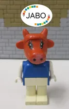 (E5/36) Lego Fabuland Figure fab4a Clara Cow 801 3665 3707