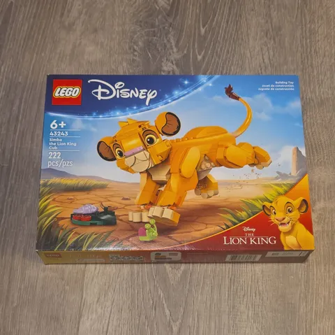LEGO Disney: Simba The Lion King Cub (43243) Brand New Never Opened Kids 6+