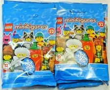 2pks Lego Minifigure Series 22 Foil Packs - [2] Two Blind Packs 71032 - - NEW
