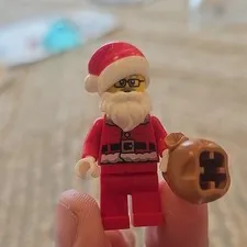 LEGO Holiday MiniFigure - Santa Claus with Brown Toy Sack