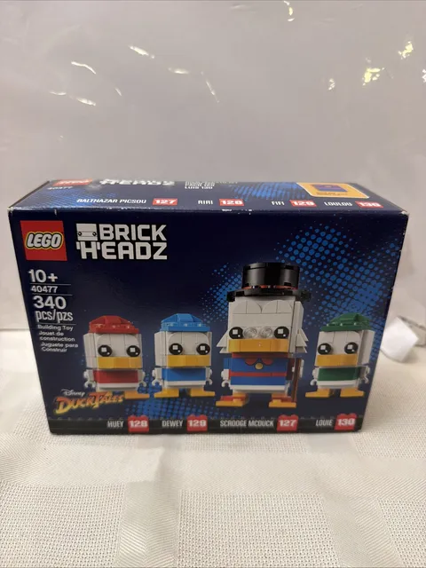 LEGO BRICKHEADZ: Scrooge Mcduck, Huey, Dewey & Louie (40477)