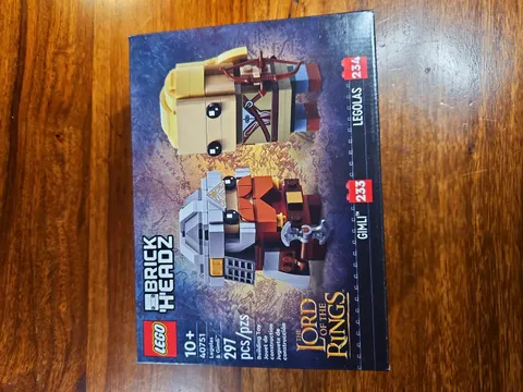 LEGO Brickheadz 40751 Lord of The Rings Legolas & Gimli New Sealed Retired