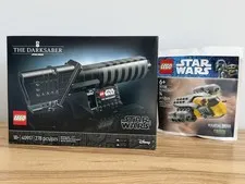 LEGO Star Wars 40917 Dark Saber GWP + 30728 The Razor Crest Poly GWP - NEW