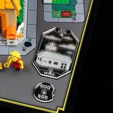 Wicked Brick Limited Edition Display Case for Krusty Burger