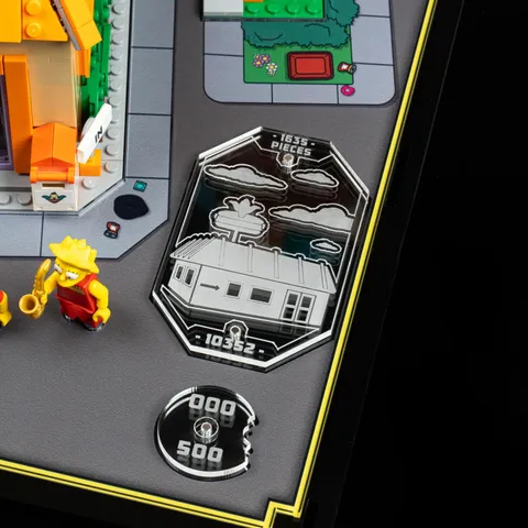 Wicked Brick Limited Edition Display Case for Krusty Burger
