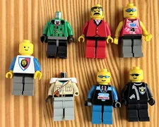 Lego Figures, various, lot of 7