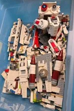 LEGO Star Wars 7676 Republic Gunship - and Star Wars Retired Jedi 75335 (READ)