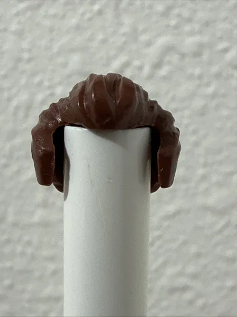 Lego Reddish Brown Minifig Hair Short Swept Back Sideburns Widow's Peak