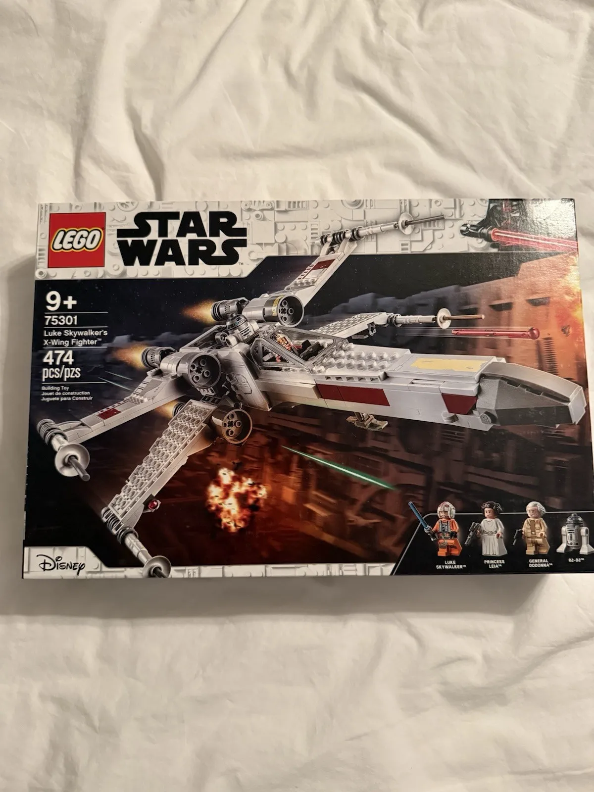 LEGO Star Wars 75301 Luke Skywalker’s X-Wing Fighter 474pc Boxed Set
