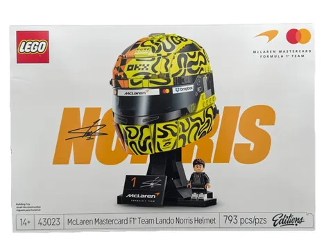 LEGO Edition 2026 McLaren Mastercard F1 Team Lando Norris Helmet 793 Pcs. 43023
