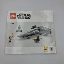 LEGO Star Wars 75383 Darth Maul Sith's Infiltrator Instruction Manual Book ONLY