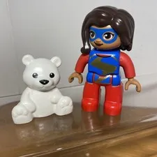 Lego Duplo - Ms. Marvel Kamala Khan & Bear Cub Figure Set 10963