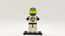 LEGO authentic Blacktron II sp002 Classic Space astronaut black airtanks