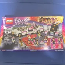LEGO Friends 41107 Pop Star Limo 265 pcs Ages 6-12 Livi Olivia