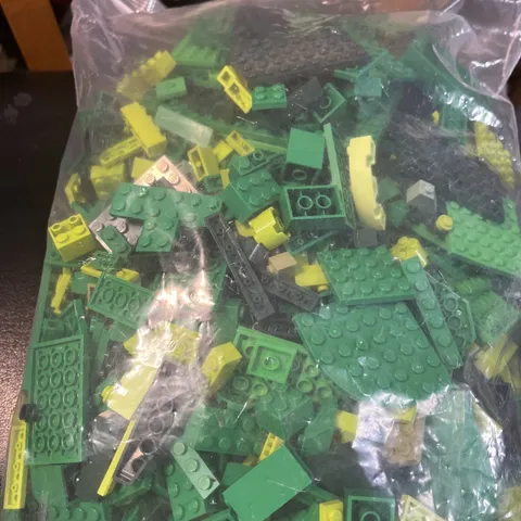 1 and 1/2lb Green LEGO Bricks Plates Slope EUC Random Bulk Lot Good Mix 1.5 lbs