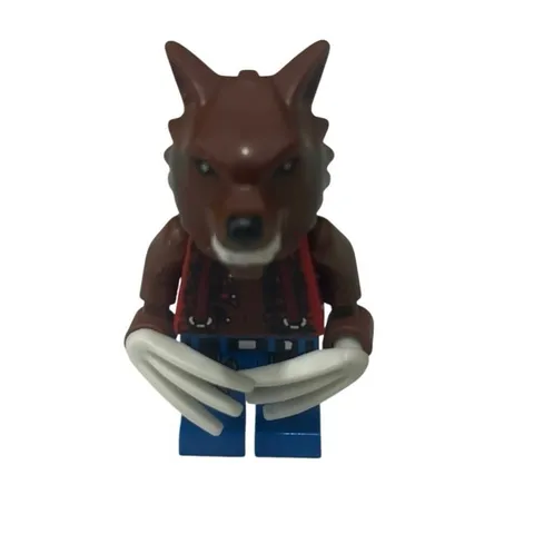 LEGO Monster Fighters Werewolf Minifigure mof003 Glow Dark Claws 9463 Authentic